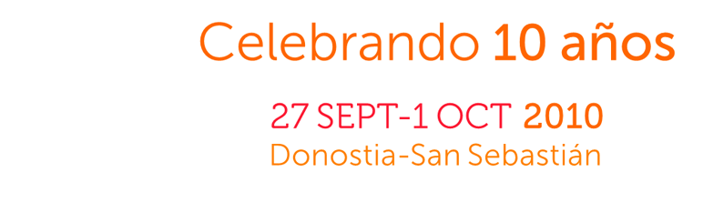 10 years of DIPC, 27 Sep-1 Oct 2010, San Sebastián
